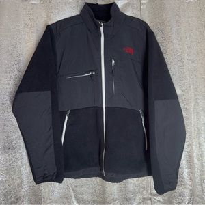 The NORTH FACE POLARTEC RECYCLED BLACK FLEECE JACKET Mens Size Large